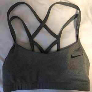 nike strappy sports bra